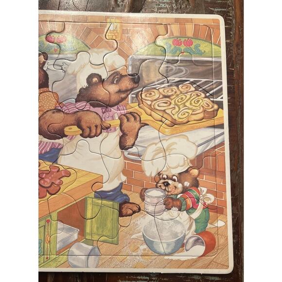 Lot Of 3 Vintage Children’s Puzzles Little Sniff-It’s Scratch And Sniff 1983 - Picture 8 of 13